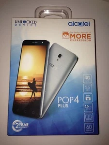 Alcatel POP 4 PLUS 4G LTE GSM 5.5" 16GB Android Smartphone UNLOCKED - Picture 1 of 5