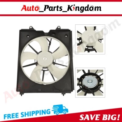 Conjunto de ventilador de refrigeração do radiador para 2011 2012 2013-2017 Honda Odyssey HO3115160 - Imagem 1 de 4