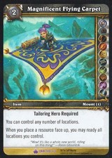 World of Warcraft TCG Magnificent Flying Carpet - Crafting Redemption