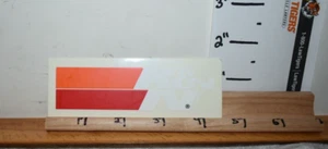 Racing contingency stickers decals K&N white from NHRA/AHDRA/NASCAR H1 - Picture 1 of 1