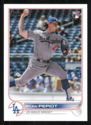 2022 Topps Update #US109 Ryan Pepiot RC - Image 1 of 2