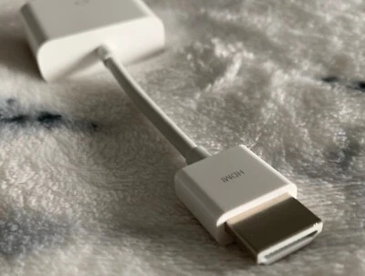 Адаптер Mini DV на HDMI Apple для внешнего дисплея/видео - белый (MJVU2AM/A) - Изображение 1 из 2