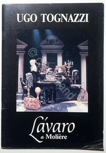 Teatro - Ugo Tognazzi in L'avaro di Moliére - ed. 1988 - Picture 1 of 3