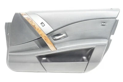 04 05 06 07 BMW 545i E60 FRONTAL DERECHO PASAJERO PUERTA PANEL MOLDURA OEM  Foto 1 de 4