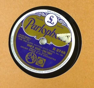 10 " Shellac - Count Basie - the Devil And Deep Blue Sea / Ham 'N Eggs - A75 - Picture 1 of 1