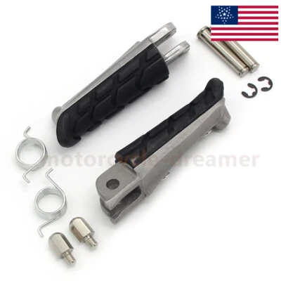 Front Footrest foot pegs For Honda CB600F Hornet600 07-10/CB250 HORNET 250 98-10 Foto 1 de 4