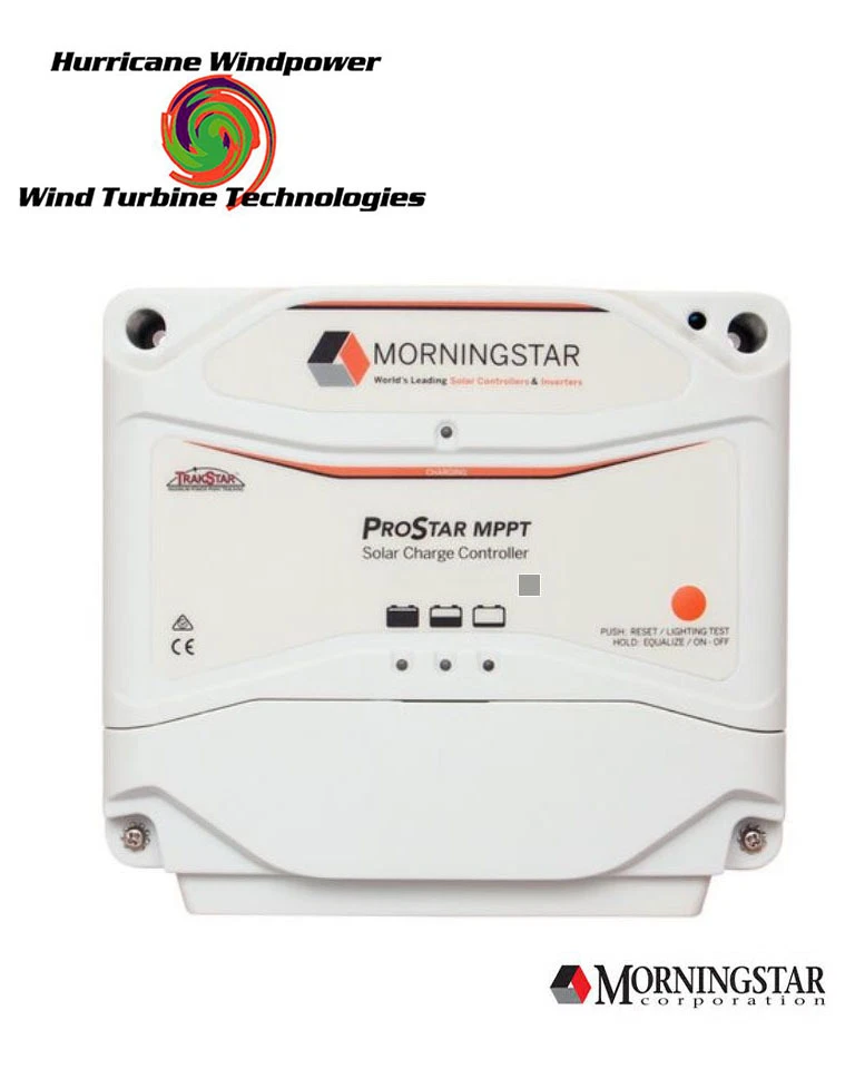 Controlador de carga solar Morningstar PS-MPPT-25 ProStar MPPT 25A sin pantalla Foto 1 de 1