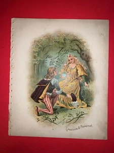 antiker Druck - Die rote Fee - Buch 1898 - Graciosa und Piercinet - Wohndeko Deko - Bild 1 von 1
