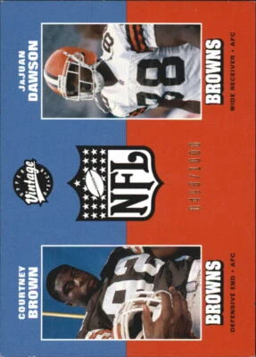 2000 Upper Deck Vintage Previews #12 Courtney Brown JaJuan Dawson /1000 - NM-MT - Image 1 of 2
