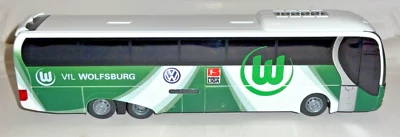 Rietze Werbemodell MAN Lions Coach Bundesliga Mannschaftsbus VfL Wolfsburg 1:87 - Bild 1 von 4