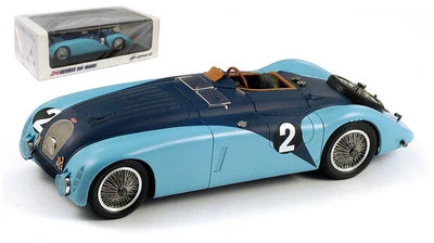 Spark 43LM37 Bugatti 57G #2 Le Mans Winner 1937 - Wimille/Benoist 1/43 Scale - Image 1 of 2