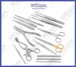 Professional surgical instruments set of 14/pcs for medical professional - Picture 1 of 3