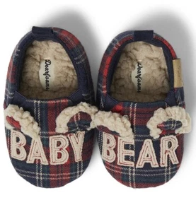 Dearfoams Unisex-child Baby Bear Slipper sz (0-3m) - Picture 1 of 5
