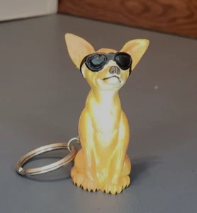 Vintage Chihuahua? Dog Key Chain - Picture 1 of 5