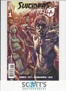 SUICIDERS KINGS OF HELLA #1 NM (SIGNED BERMEJO & HOLLINGSWORTH ) - Picture 1 of 1