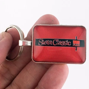 Vintage GMC Sierra Classic Fender Emblem SCEGLI COLORE SFONDO 1" x 1,25" Fob - Foto 1 di 8