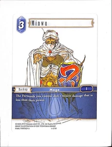 Minwu 1-171H Non Foil Hero Final Fantasy FFTCG - Imagen 1 de 2