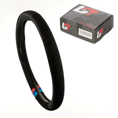 Lenkradschoner Hülle Lenkradbezug Ø 38 cm schwarz rot blau für VW Golf Jetta Eos - Bild 1 von 4