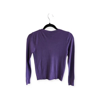 Suéter de manga larga púrpura princesa Beverly Hills Beverly Hills para niñas jóvenes - talla 7/8 nuevo con etiquetas Foto 1 de 4