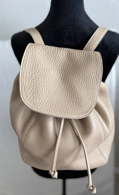 Рюкзак Coach винтажный Sonoma кожаный на шнурке - светло-бежевый (стиль M5E-4911) - Изображение 1 из 4