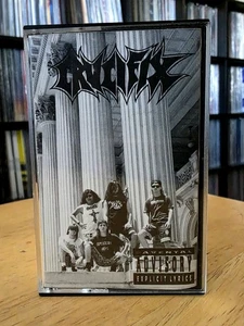CRUCIFIX " St " 1991 Demo Texas Death Thrash Metal cassette tape TX Private EX - Picture 1 of 10