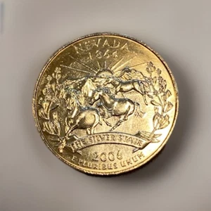 2006 State of Nevada Official State Quarter Coin Set Uncirculated P&D 🪙 - Picture 1 of 2