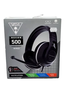 TURTLE BEACH RECON 500 GAMING HEADSET-Speaker Not Working–No Audio–For Parts - Picture 1 of 5