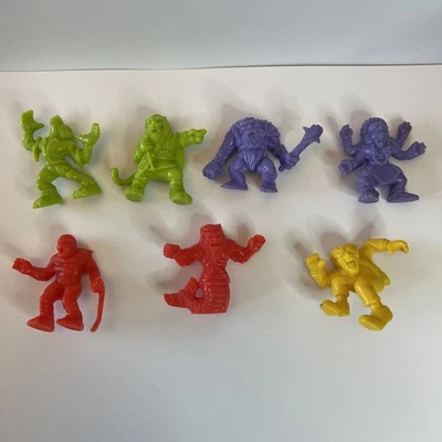 Rare Monster In My Pocket Collectible Lot of 7, Triton, 90s Toys Vintage - Image 1 of 4