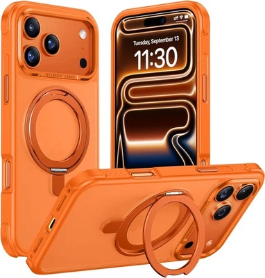 Temdan Diseñado para iPhone 17 Pro 17 Max 6.9&#x201D;, Naranja  Foto 1 de 4