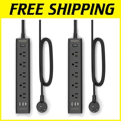 Surge Protector Power Strip 10ft Cord 5 AC Outlets - Image 1 of 4
