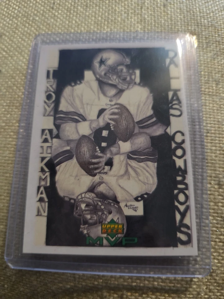 Troy Aikman 1999 Upper Deck MVP Draw Your Own Card Winner W22 Cowboys🔥 - Image 1 of 2