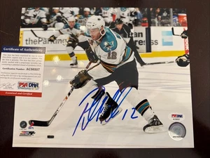 PATRICK MARLEAU SIGNED SAN JOSE SHARKS 8x10 PHOTO BECKETT BAS COA 1A - Picture 1 of 3