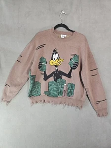 Suéter Inner Circle Stackin' Ca$h Envejecido Pato Lucas Para Hombres Dinero Mediano - Imagen 1 de 11