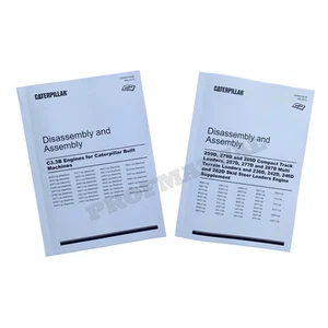 Caterpillar 259D 279D 289D Loader C2.6 C3.3B Engine Service Manual Disassem Asse - Picture 1 of 11