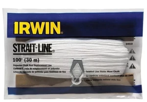 Línea de repuesto de carrete de tiza de poliéster Irwin Straight-Line 64610 100' (30 m) - Imagen 1 de 2