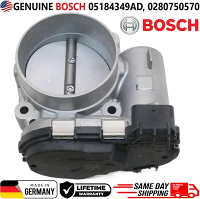 Cuerpo de acelerador OEM para Chrysler Dodge Jeep RAM 2011-2021, 05184349AD, 0280750570 Foto 1 de 4