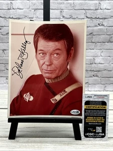 DEFOREST KELLEY HAND SIGNED AUTOGRAPHED DR MCOY STAR TREK JSA CERTIFIED - Picture 1 of 3
