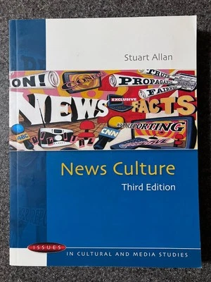 News Culture Third Edition by Stuart Allan (English) Paperback Media Book 2011 - image 1 of 4