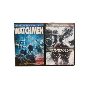 Terminator Salvation and Watchemen on DVDs - Picture 1 of 2