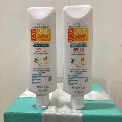 2 Avon Skin So Soft Bug Guard Plus Insect Repellent