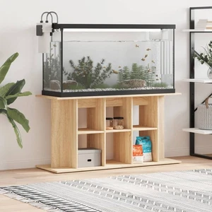 Vidaxl Aquariumständer Aquarium Unterschrank Schrank Aquarium Tisch Grau Sonoma - Bild 1 von 144