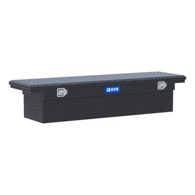 UWS 69in Truck Tool Box with Low Profile Matte Black Aluminum - TBS-69-LP-MB - Imagem 1 de 4