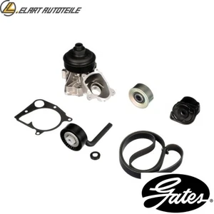 WASSERPUMPE + KEILRIPPENRIEMENSATZ KP16PK2083 FÜR BMW 7/E65/E66 X5/E53 3.0L 4cyl - Picture 1 of 8
