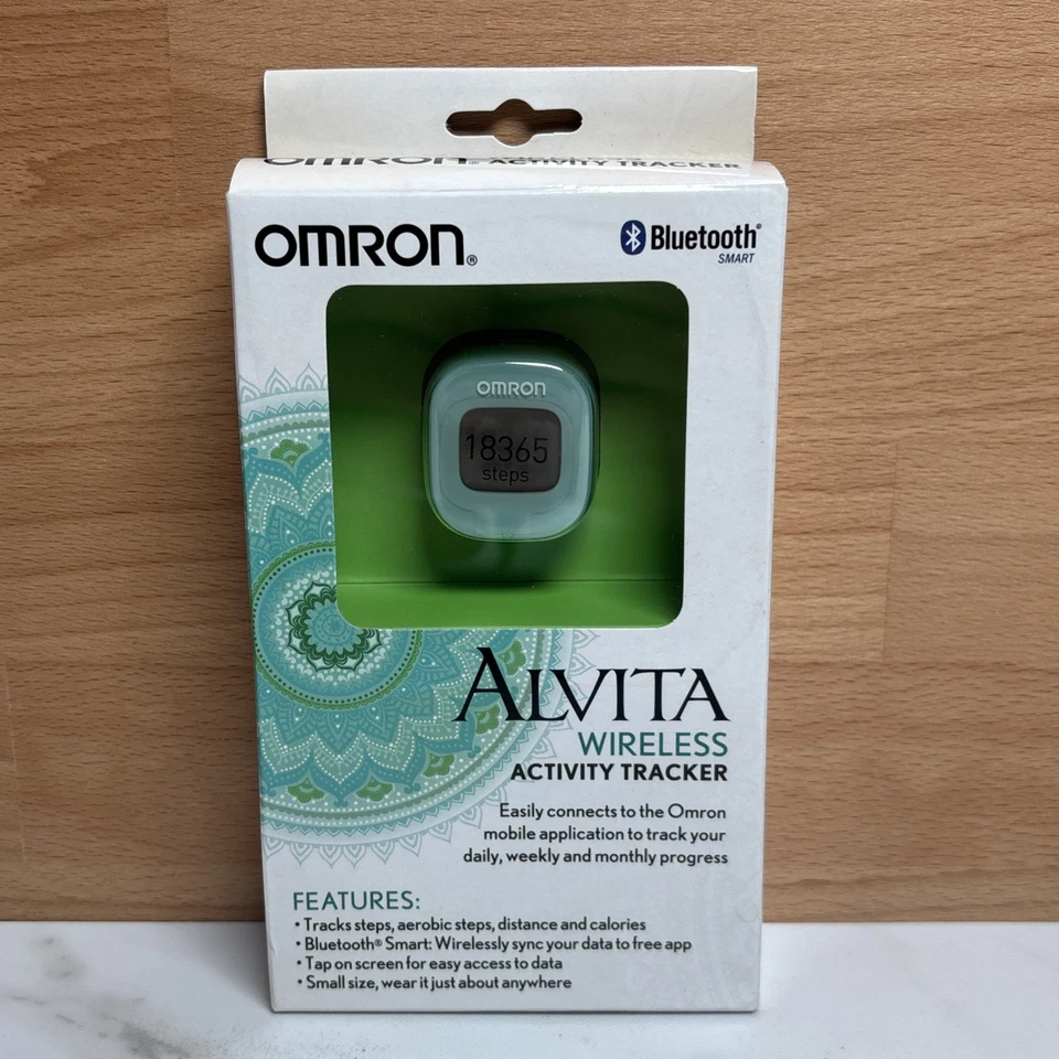Omron Alvita Wireless Activity Tracker Bluetooth Smart HJ-327T  - Image 1 of 4