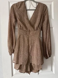 Short Jumpsuit Romper - Picture 1 of 8