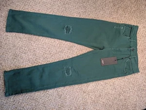 NWT Hudson Parker Green Straight Girls  Size 14 pant - Picture 1 of 10