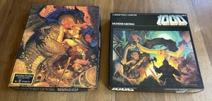 Vintage 1982 Greg Hildebrandt Beyond The Fantasy 1000 Puzzle + Monster Meeting Lot - Bild 1 von 10