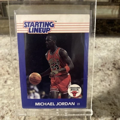 1988 Майкл Джордан Кеннер стартовый состав карта Chicago Bulls NBA баскетбол - Изображение 1 из 4