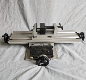 Vintage Sears USA 27585 Aluminum Drill Press Milling Attachment with Vise - Picture 1 of 16