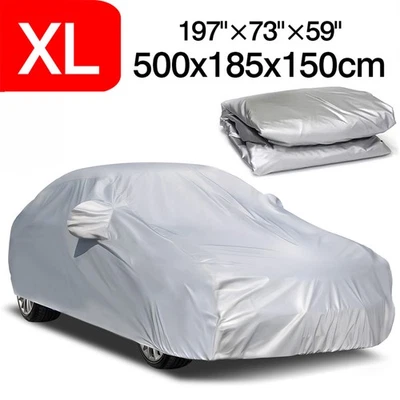 Cubierta de coche impermeable exterior resistente a los rayos UV para Mercedes-Benz E350 E500 Clase E Foto 1 de 4